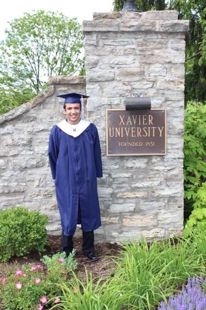 russell hairston jr_graduation xavier2